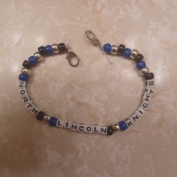 Personalized Name Bracelets with Vibrant Beads