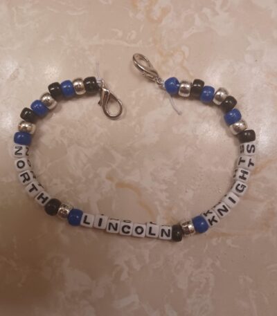 Personalized Name Bracelets with Vibrant Beads