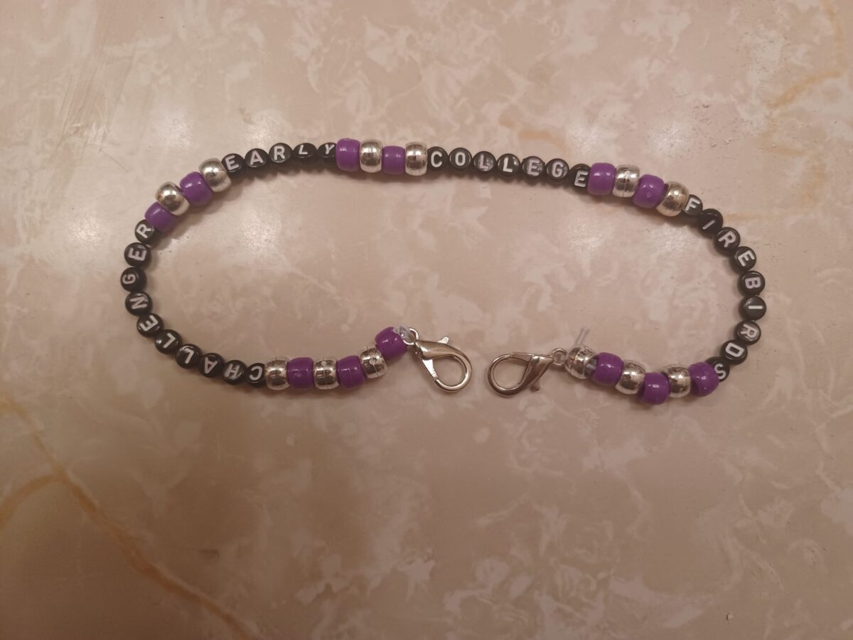 Name Bracelets with Vibrant Beads