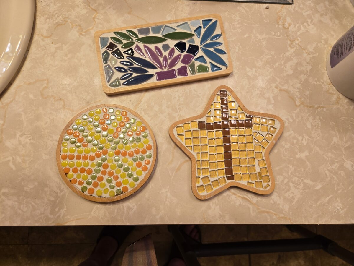 Mosaic Tile Coasters