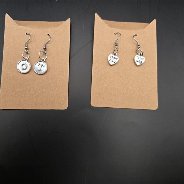 Silver Drop Earrings